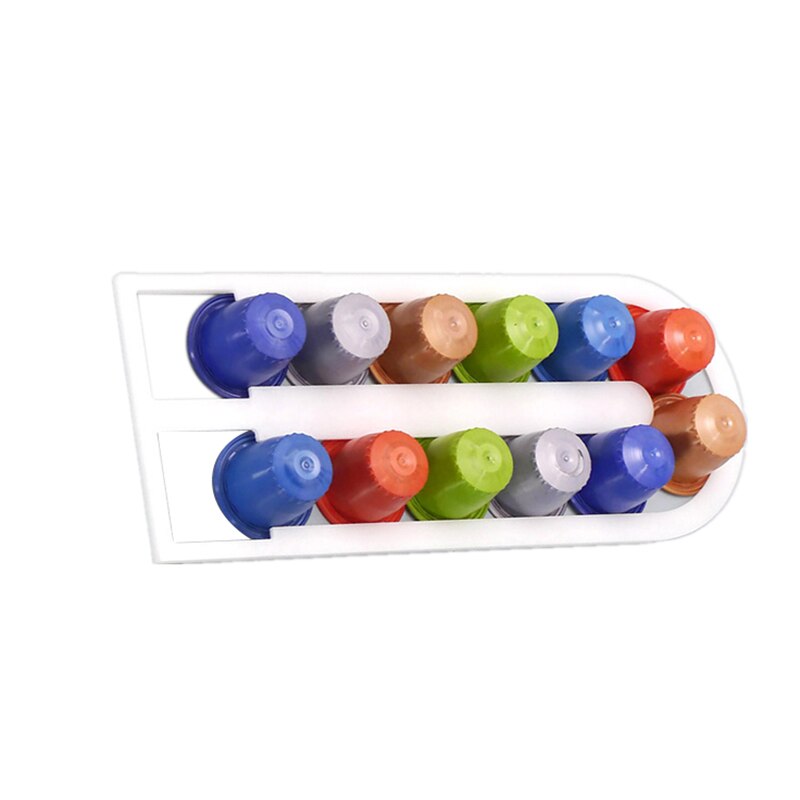 10 stuks metalen koffiecuphouder aluminium standaard koffierek koffiecapsulehouder koffiestandaard voor nespresso-capsulehouder