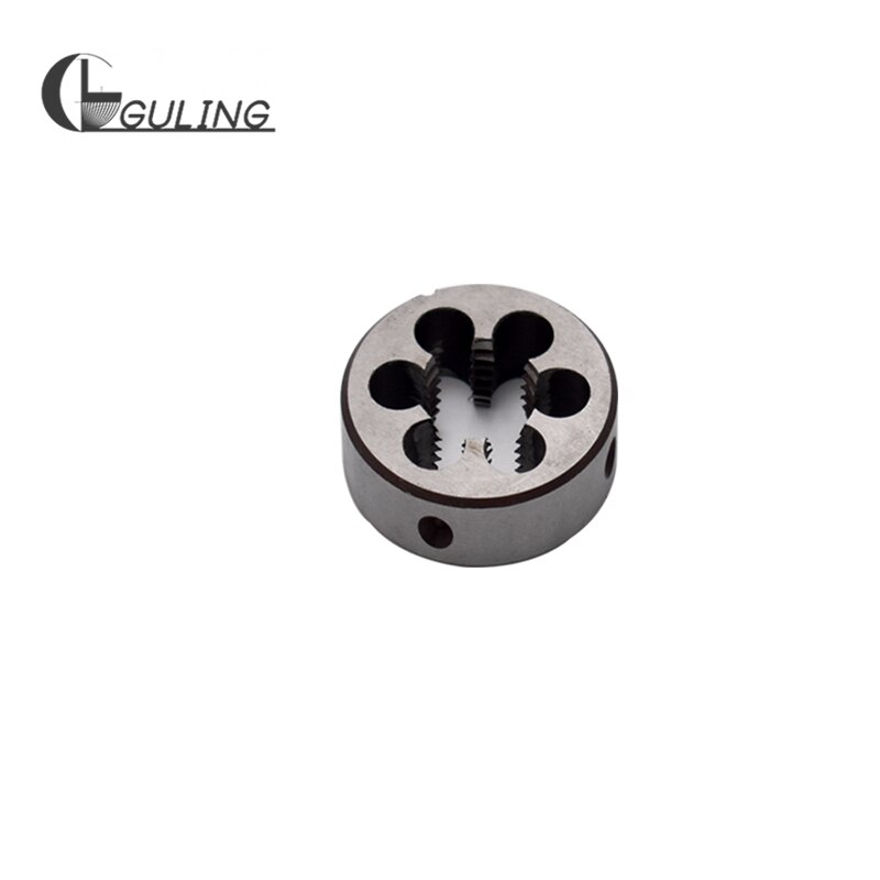 GULING HSS 60 Degree Fixed American straight tube die UNF 1.1/8"-26 For Machining External Threads Fine Thread Round dies Tool