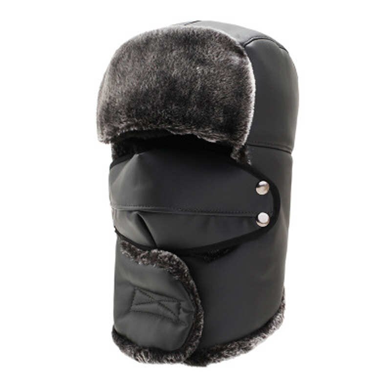 Ademende wintermutsen voor heren en dames, warme fleece gezichtsmaskers, oorbeschermers, skimaskers, snowboardmutsen, fietsmutsen, winddichte mutsen, 5 kleuren: Grijs