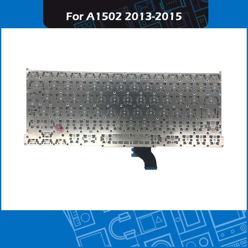 Laptop Keyboard + Backlight + Screws + Tool For Macbook Pro 13" A1502 UK Keyboard Replacement