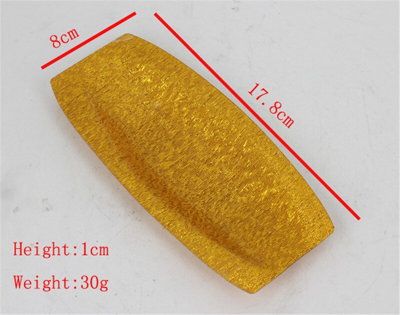 Acrylic Oval Plate Jewelry Set Small Tray Snack Plate Metal Storage Plate Kitchen Storage Tools dish towel saucer inventory: Red