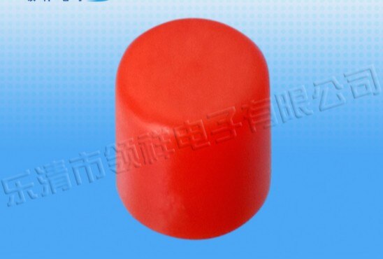 6x6 tapa de botón circular A86 diámetro interior 3mm el casquillo de la llave equipado con el Interruptor táctil de la luz de la cabeza redonda 6*6