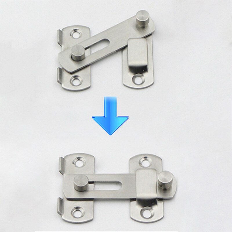 Home Gate Safety Security Guard Stainless Steel Door Window Bolt Slide Lock