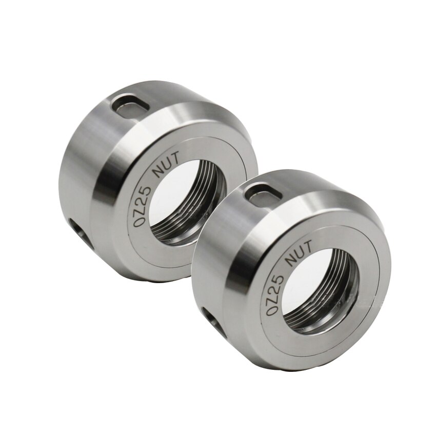 OZ25 OZ32 spring collet set nut for spring collet chuck head holder OZ clamping collet nut