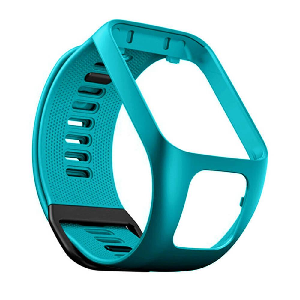 De silicona de correa de reloj correa para TomTom Runner 2 3 chispa 3 GPS reloj deportivo Tom 2 serie 3 de banda inteligente: Azul cielo