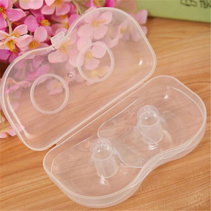 2 Stuks Soft Ultradunne Tepelhoedje Protector Silicone Baby Moedermelk Voeden Accessoires Moederschap Silicagel Tepel Beschermer