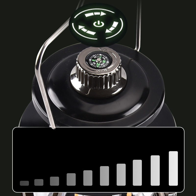 Portable LED Multi-function Long Battery Life Portable Outdoor Atmosphere Camping Tent Light Camping Lantern