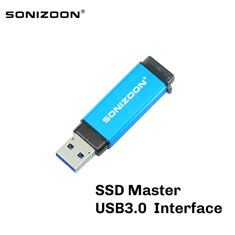 USB Flash dirve USB3.0 Pen drive SSD Solid state MLC 256GB USB Stick Windows10 systeem Pen Drive WINTOGO SONIZOON USB Flash dirve