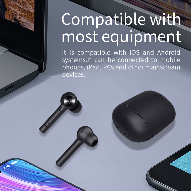Bluedio wireless earphone bluetooth earphone Hi ear buds for phone sport bluetooth headset with charging box built-in microphone
