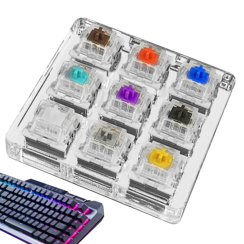 Keyboards Switches Tester Portable Accurate Sampler Tester Multi-Axis Test Function Precision Keyboards Testing Tool For Axis