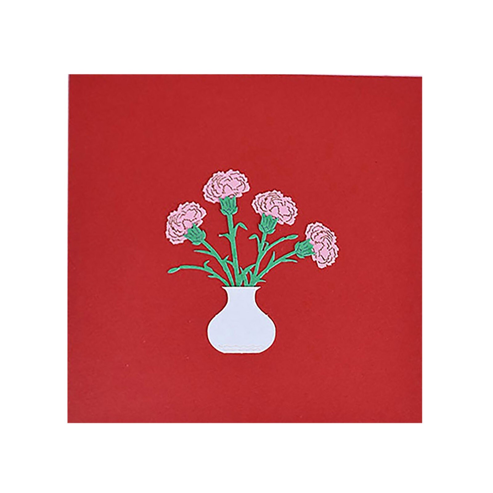 S# Mother's Day Flower Pop-up Card-3d Card Spring Mother Greeting Card Mothers Graduation Wedding Anniversary Get Well Sympathy