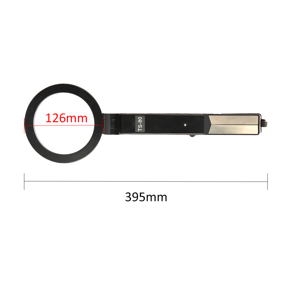 TS-80 Handheld Portable Metal Detector Foldable High Sensitivity Metal Detecting Tool underground metal detector