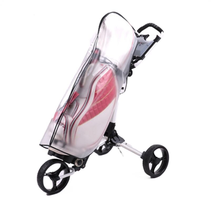 Bolsa de Golf cubierta de lluvia PVC transparente impermeable bola Poncho bolsa Poncho equipo de Golf