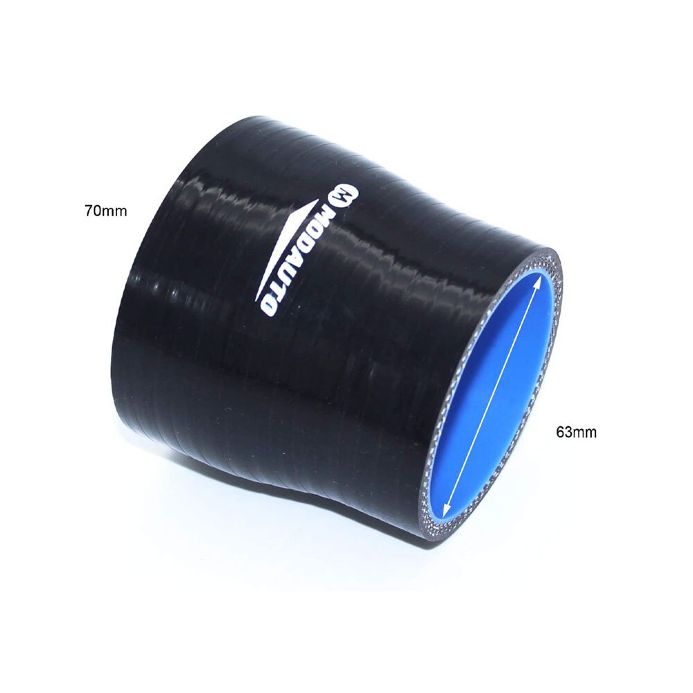 MODAUTO EUROPA S.L. Accesorios Coche. Manguera de Silicona Acoplador, Tubo de Silicona Reductor, Universal, 3/4 Capas, Alto Rendimiento, Modelo E356: E356FDiametro 63-70 mm