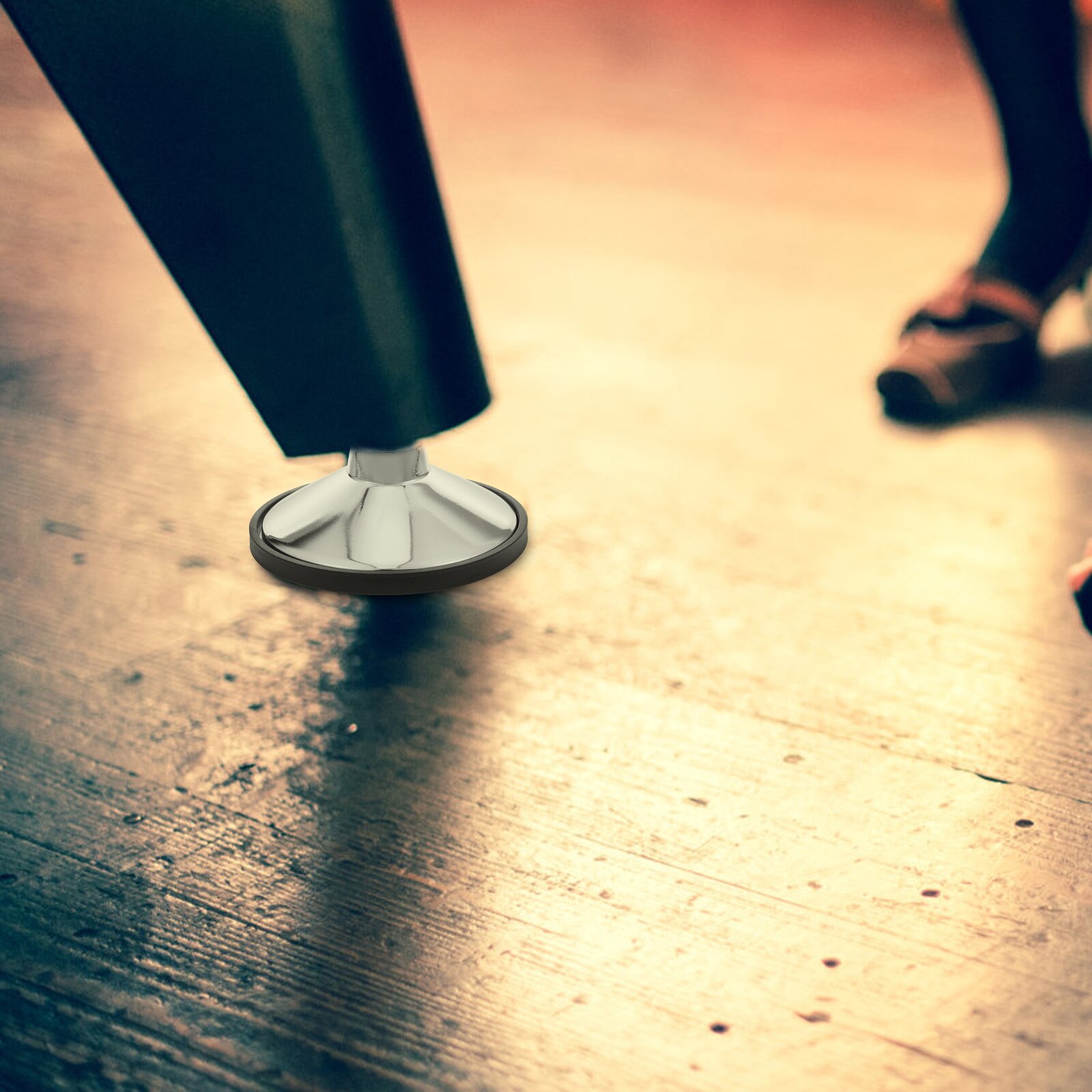 1 Set Household Table Foot Lifting Pad Screw Adjusted Table Foot Elevating Mat