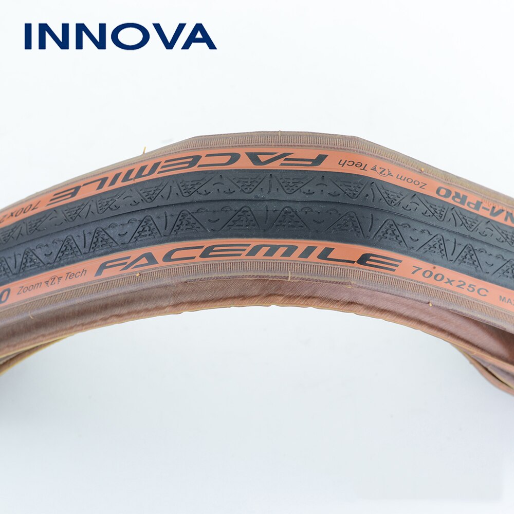 INNOVA bicycle tire 700 700 x 23C 25C 120TPI Kevlar anti puncture road bike tyres ultralight 210g Racing tires folding 700C