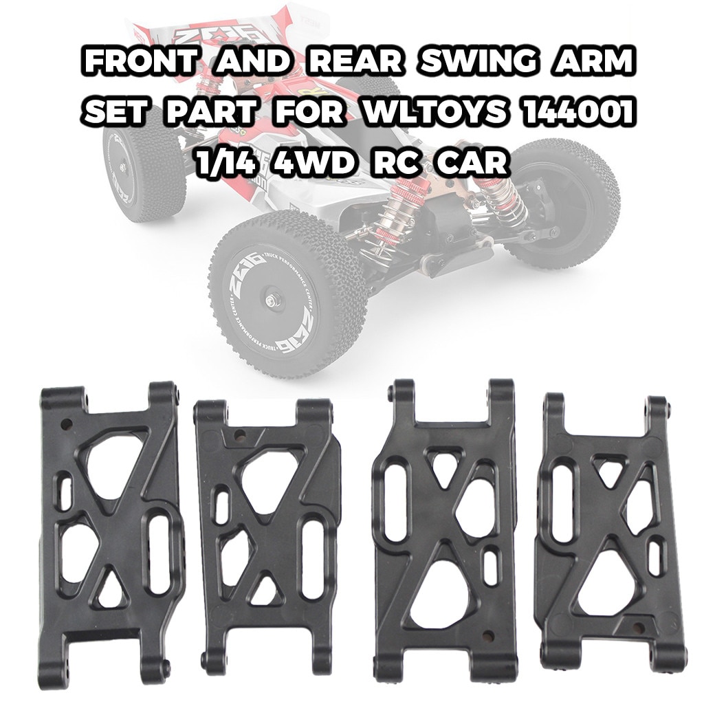 Voor En Achter Swing Arm Set Deel Voor Wltoys 144001 1/14 4WD Rc Auto Rc Auto Accessoires Rc Onderdelen