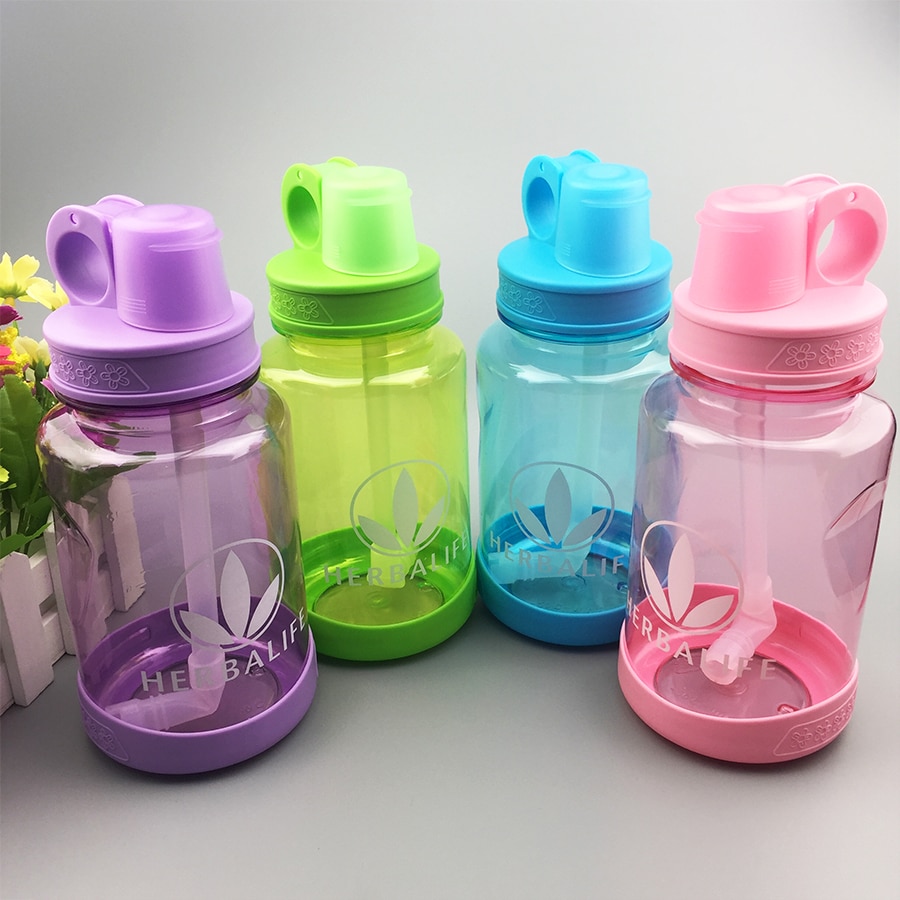 Outlet Pirce 600Ml/1000Ml Herbalife Voeding Plastic Sport Water Fles Met Stro