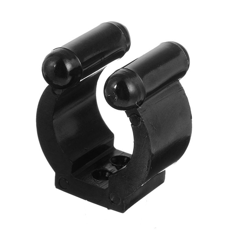 10PCS Fishing Pole Storage Tip Clips Clamps Rod Holders Durable Treated Rack Clips Fishing Rod Clip Without Screws