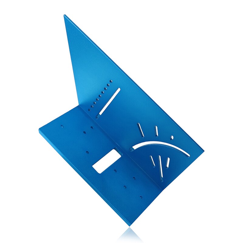 Profession Marking Gauge 45/90 Degree Square Angle Ruler For Woodworking Mounting Hinge Jig Multifunction Measuring Tools