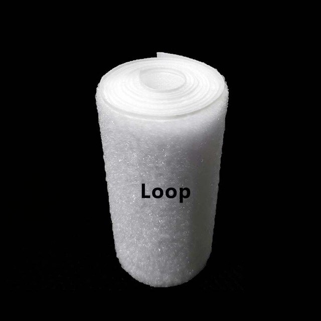 Velcro de 10CM de ancho sin adhesivo, cinta de costura con cinta de sujeción, pegatina, correa de velcro, accesorios de ropa de alta costura: Blanco