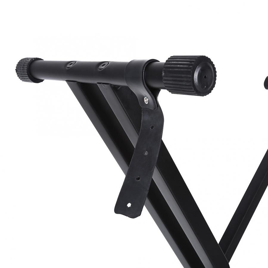 Keyboard Holder Piano Stand X-Style Keyboard Stand Double Braced Music Electric Organ Holder Adjustable Height