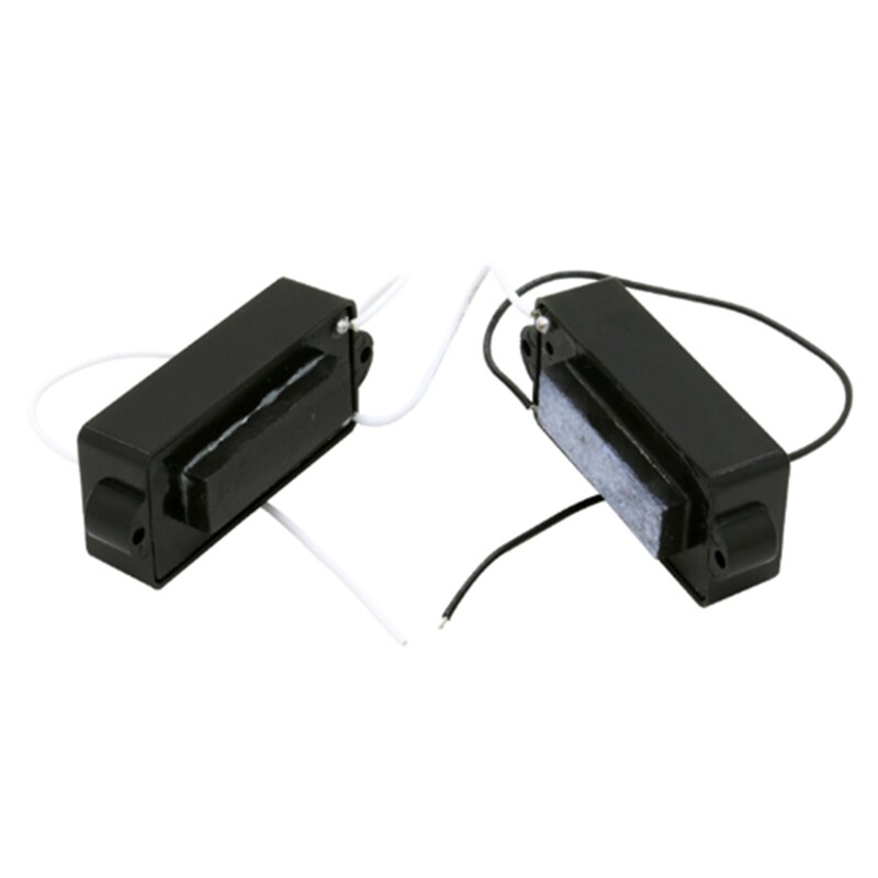 Noiseless Pickup Set for Precision P Bass Bridge Pickup Set Black