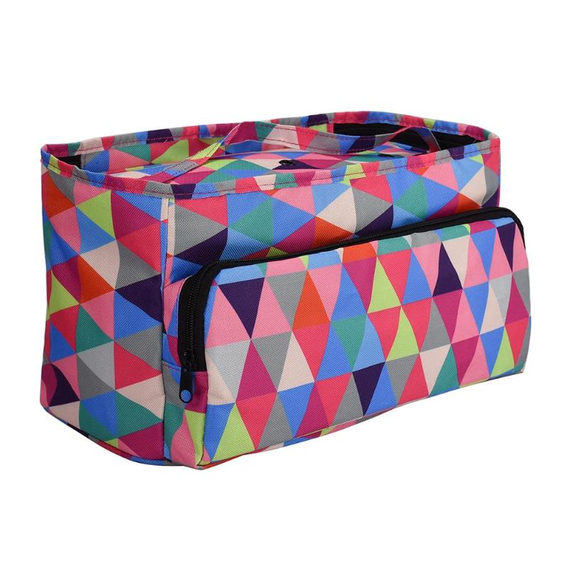 Bolsa de almacenamiento de lana portátil, ganchos de ganchillo de hilo, organizador de tejer de viaje, cubo artesanal, accesorios de costura de bordado, 3 uds.