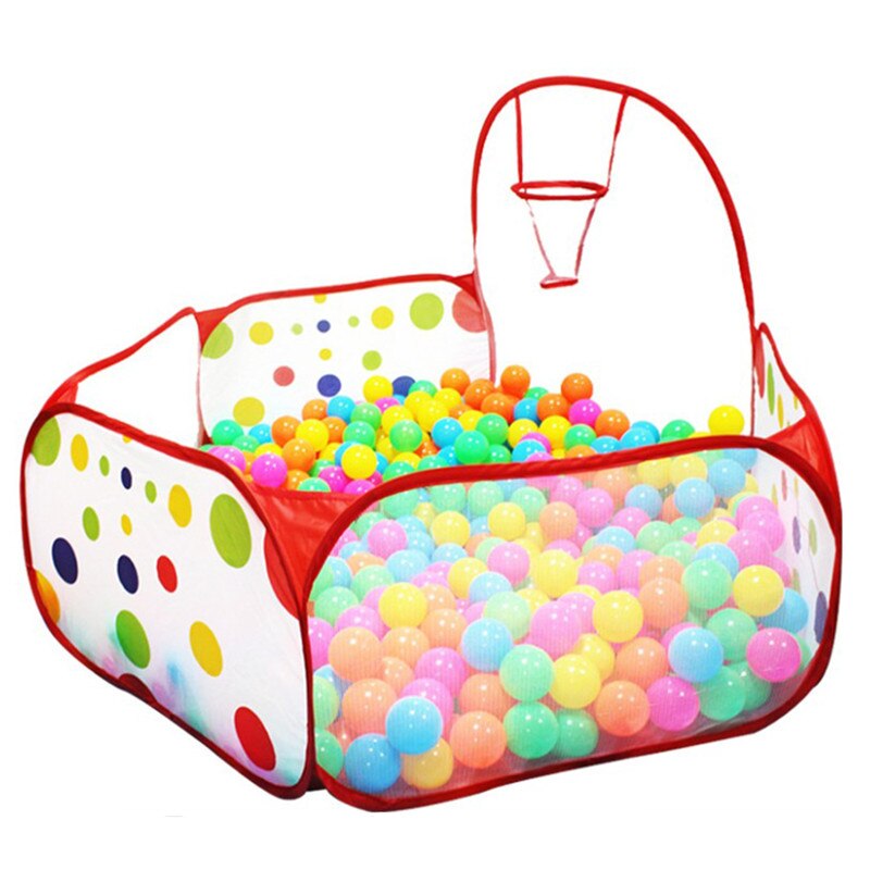 Neue 90cm Lustige Basketball Kinder Kinder Baby Einfach Klapp Spielzeug Zelt Ball Pit Spielhaus Pop Up Garten Pool
