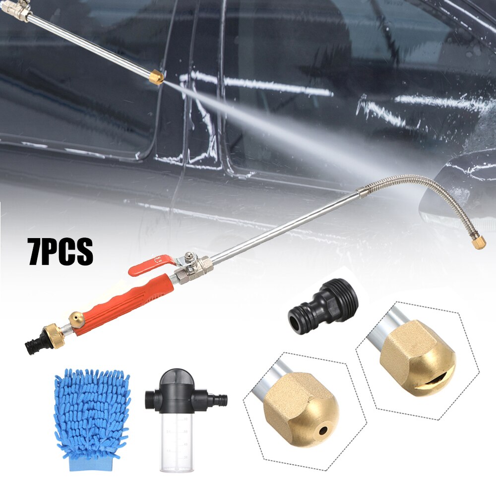 Jet Car Washer Power Magic High Pressure Wand Watering Spray Sprinkler Cleaning Tool Cleaner Watering Lawn Garden