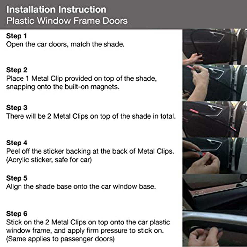 For MINI Countryman F60 Magnetic Car Sunshades Front Rear Windshield Blind Curtain Baby Side Window Sun Shade Visor