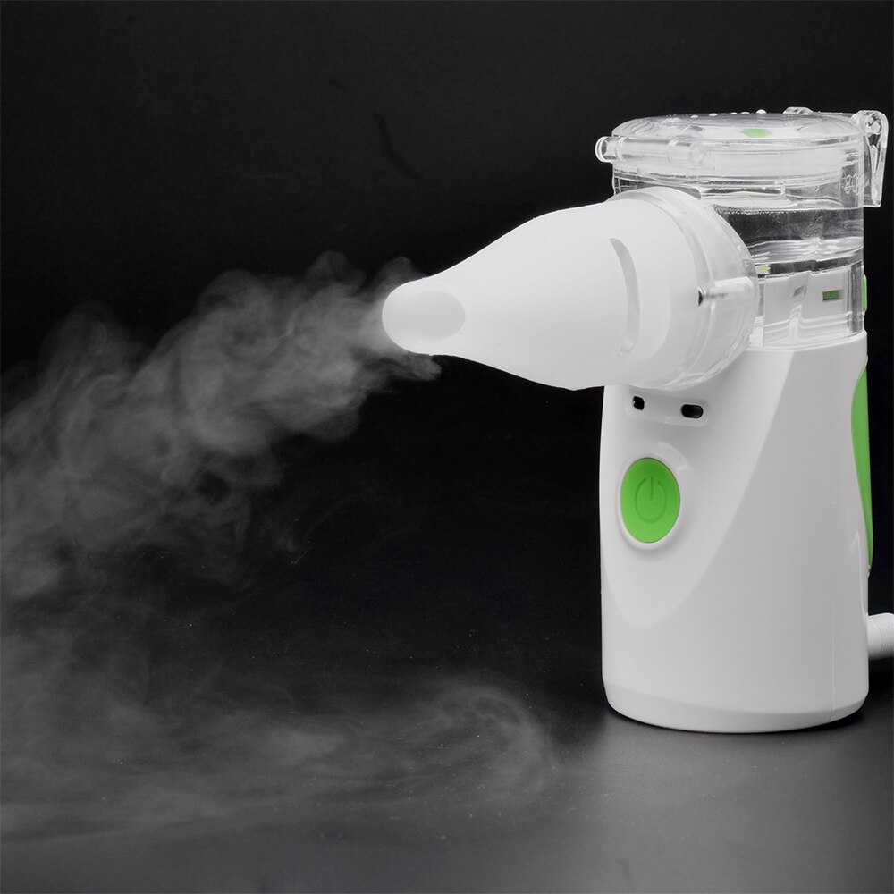Handheld Humidifier Glass Cleaner Ultrasonic Atomizer Microporous Particle Sprayer USB/Battery Dual Power Essential Oil Diffuser