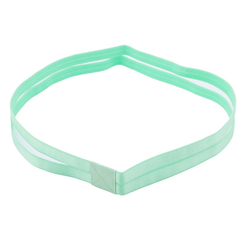 5 Kleuren Elastische Haarband Sport Hoofdband Yoga Antislip Double Strip Hoofddeksels Haar Hoofd Bands Accessoires