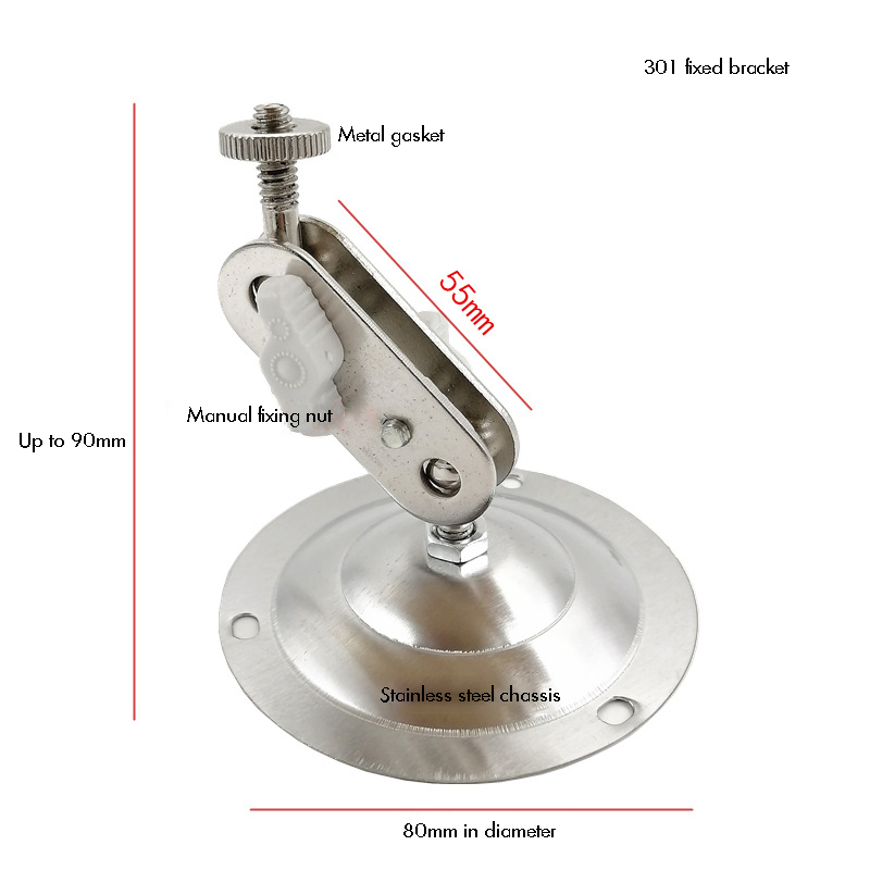 Camera Wall Mount Bracket with Swivel Arm Mount, Adjustable Wall Mount Bracket for Indoor/Outdoor Home Security Camera System