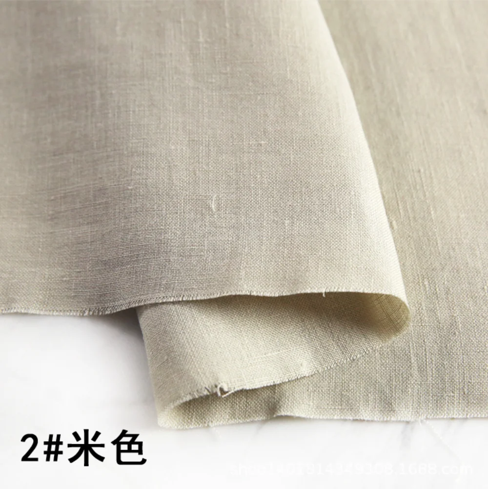 Ropa de lino , tela de cáñamo por metro, piedra fina lavada, lino de de , pantalones de vestir de verano, tela de ramio