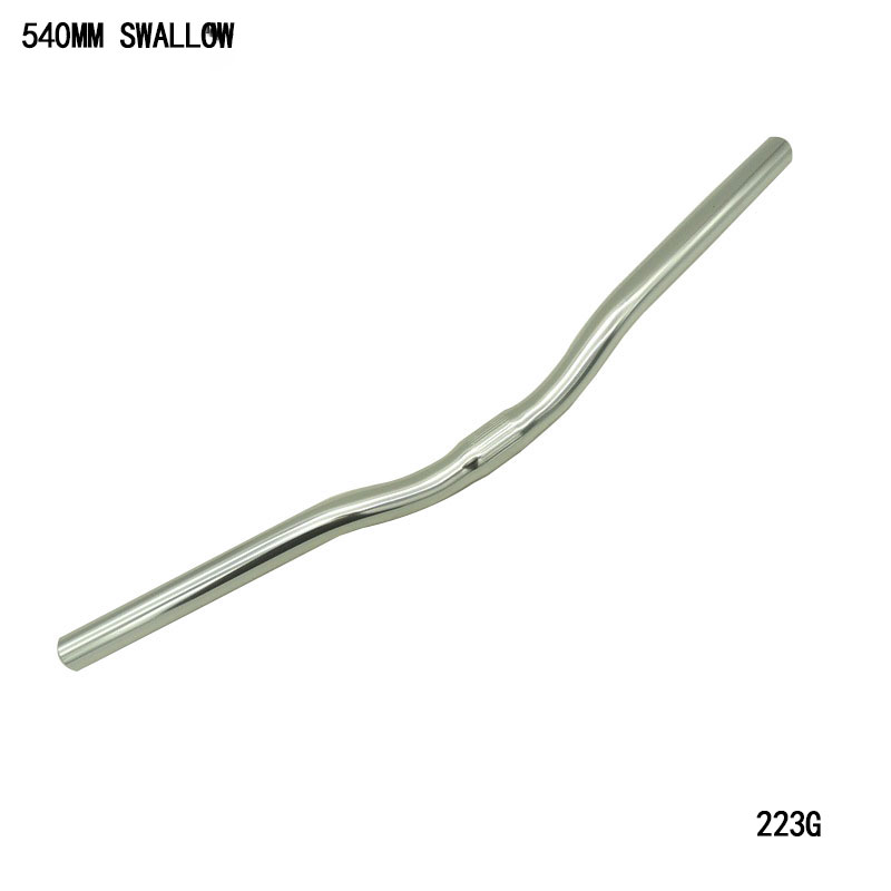 500/520/540mm*25.4mm aluminiumslegering cykelstyr mtb styr cykel landevejscykel styr rat til cykel: 540mm sluger