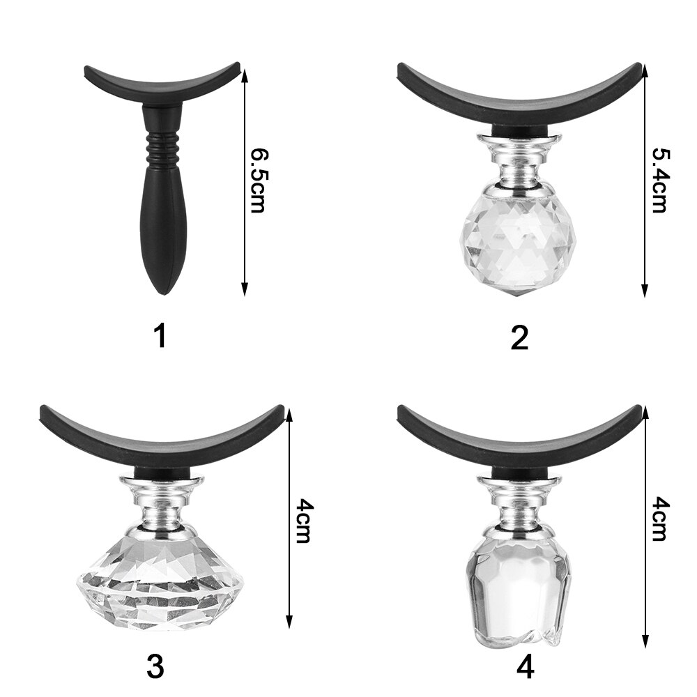 1 Pcs Pro Eyeshadow Stamp Applicator Silicone Cut Wrinkle Eye Shadow Stamp Lazy Quick Eye Makeup Tool