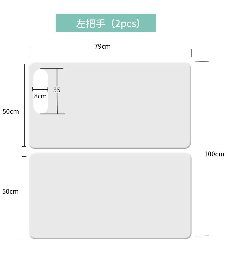 Protector antiarañazos para puerta de perro y gato, película protectora para sofá, muebles, almohadilla para sofá: 79x50cm Left Door