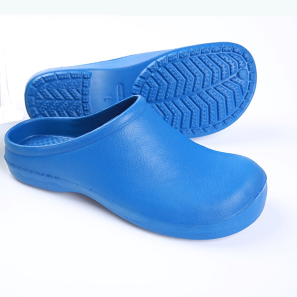 Skrubbar skor för man kvinna husdjursvård arbetsskor halkskydd tofflor fungerar mjuka platta skor kosmetolog spaskor