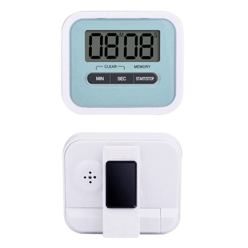 2 Pack Magnetic Digital Cook Kitchen Timer With Loud Alarm