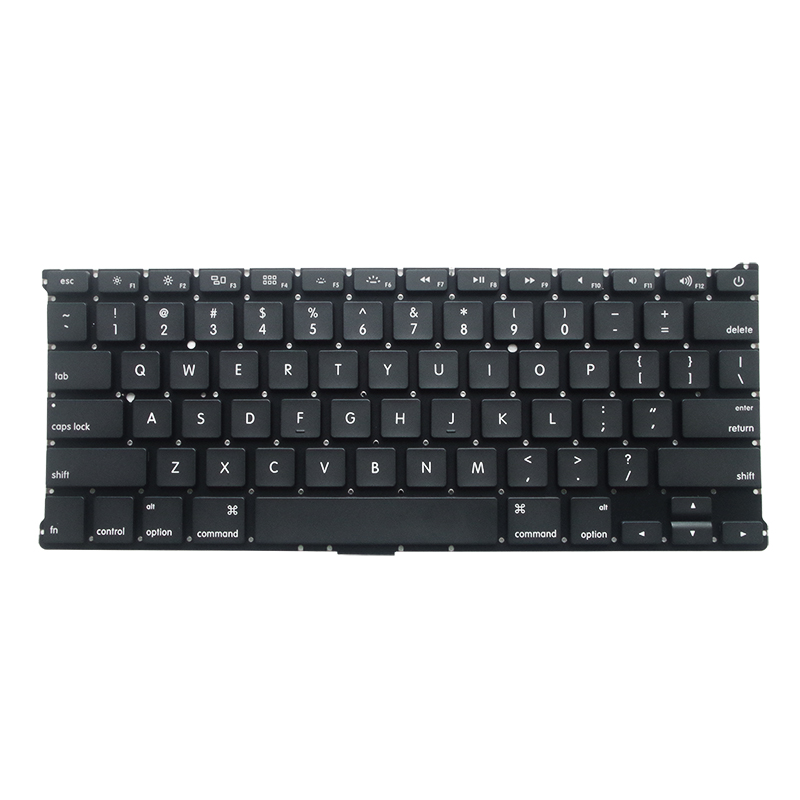 noi/RU/FR/UK/TR/SP Tastiera per Macbook aria 13.3 "A1466 A1369 A1405 Tastiera Inglese Del computer Portatile MD231 MD232 MC503 MC504 2011-15