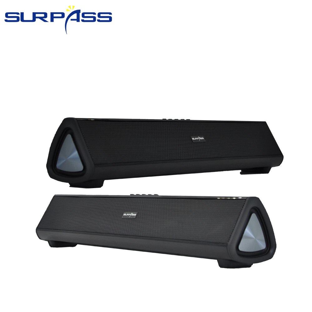Wandmontage Soundbar Blue-Tooth 5.0 Speaker Aux 3.5Mm 3D Surround Subwoofer Audio Afstandsbediening Home Theater Tv geluid Bar