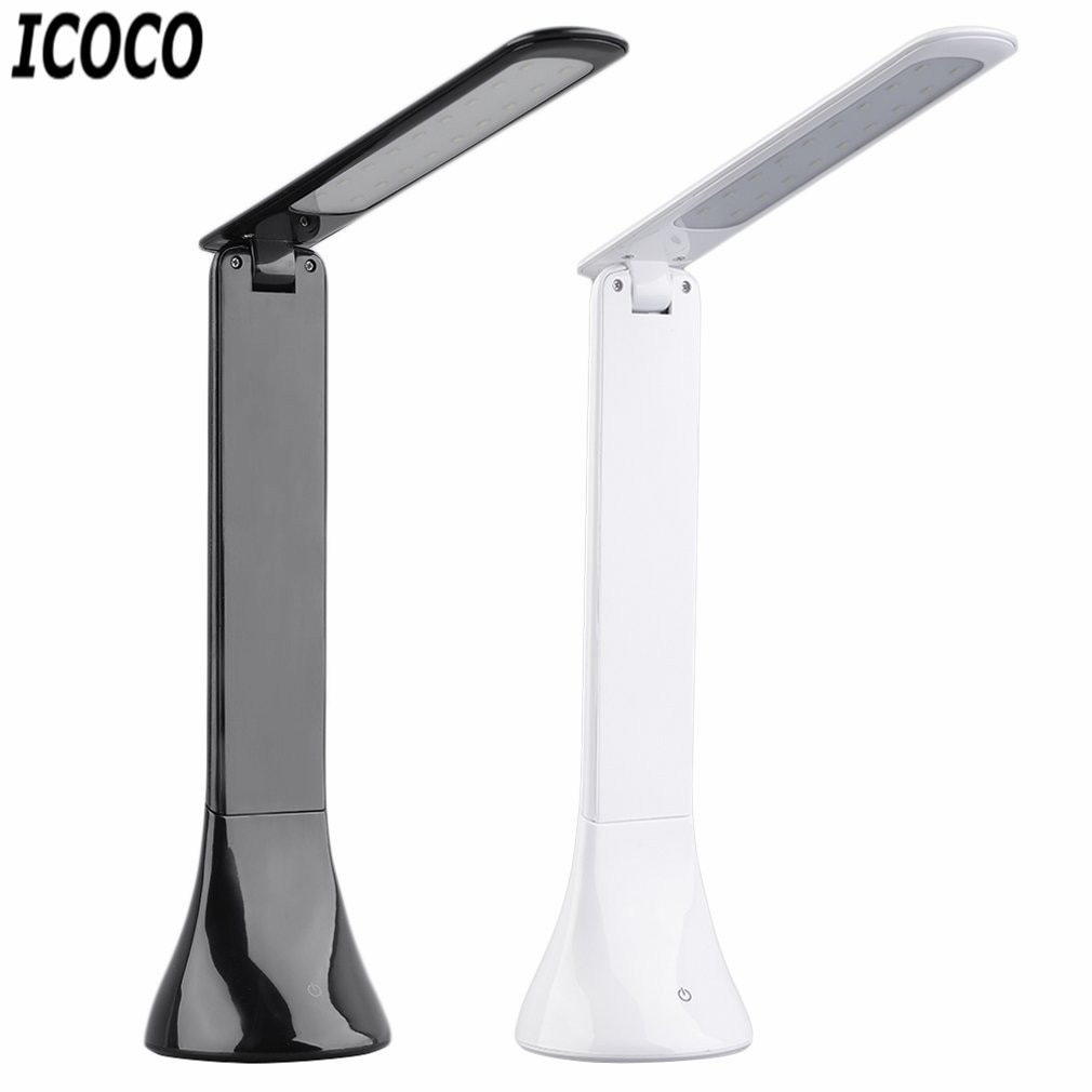 ICOCO LED 3 Niveau Dimmer Opvouwbare Bureaulamp Superieure Touch Sensor Vouwen Leeslamp Oogbescherming Dimbare Tafel Licht