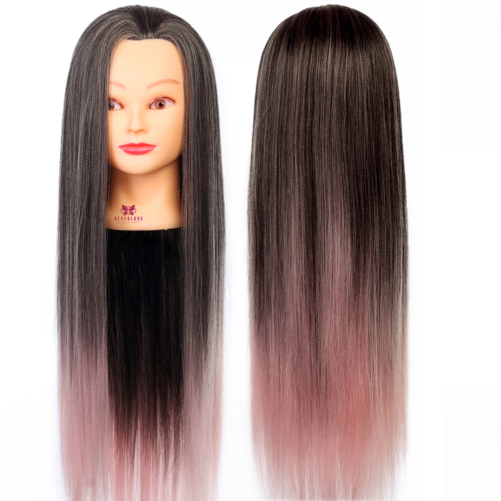 Friseur-Trainingskopf Mannequin – Mit Schwarzem Stativ, Ca. 26 Cm | Für Haarstyling-Übungen, Waschen, Färben & Schneiden, Ohne Haarausfall