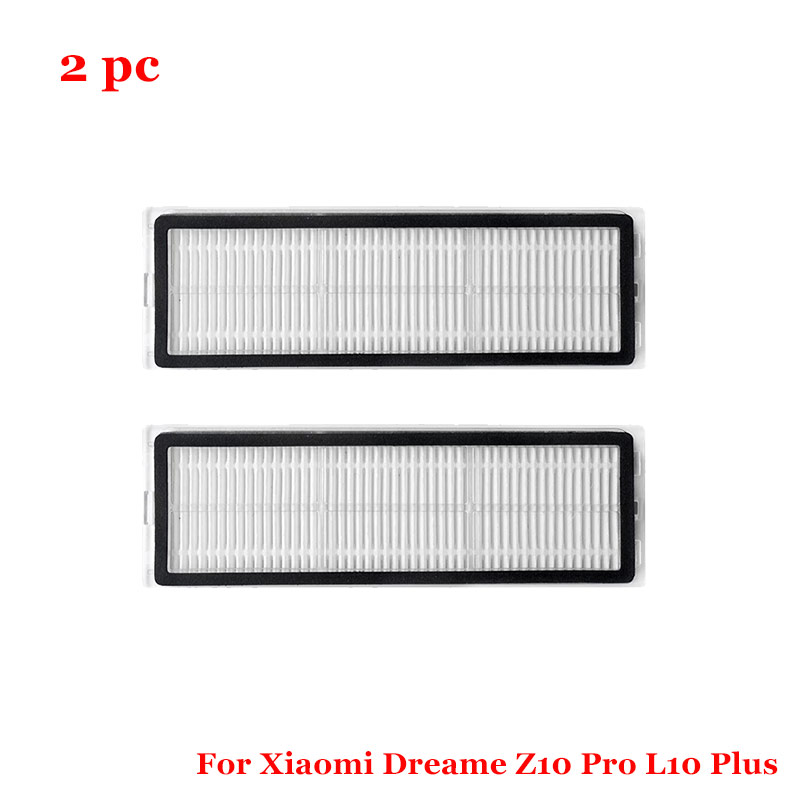 Accesorios para aspiradora Dreame bot Z10 Pro / L10 PLUS XiaoMi Mijia STYTJ05ZHM, Robot vacío automático, cepillo principal/lateral, filtro: Rosa