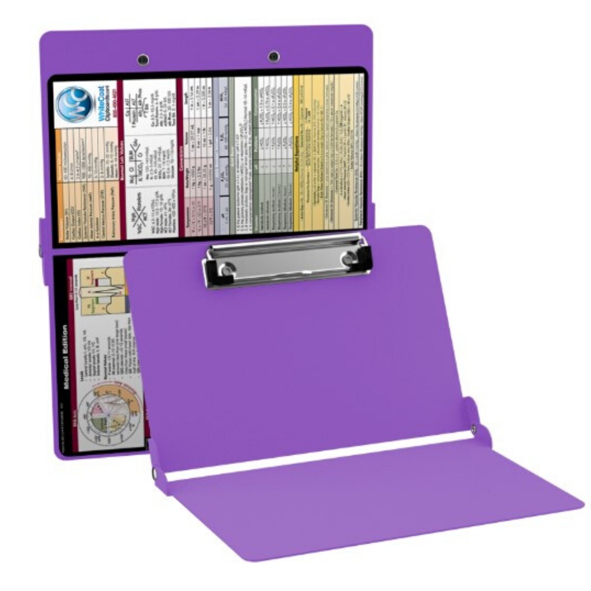 File Organizer Vouwen Briefpapier Klembord Scholen Draagbare Benodigdheden Voor School Kantoor Accessoires Bestand Vouw: purple