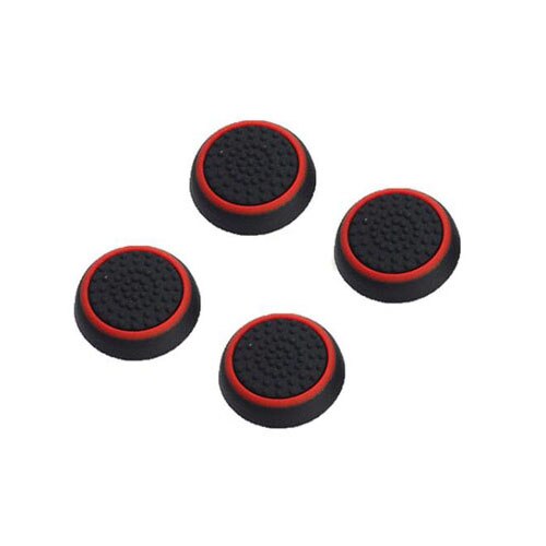 Cubierta de palanca de pulgar, cubierta de Joystick para Sony PlayStation Dualshock 3/4 PS3 PS4 Slim Pro Xbox One 360, controlador de Switch Pro: Red