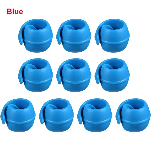 5-20pcs Bobbin Savers/Spool Huggers Prevent Thread Tails from Unwinding No Loose Ends for Sewing/Embroidery Machine Thread Spool: L / light green