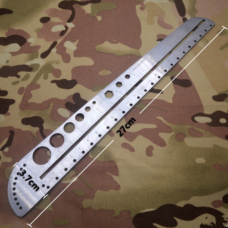 Multifunctional Stainless Steel Angle Protractor Ruler Degree Measuring Tool