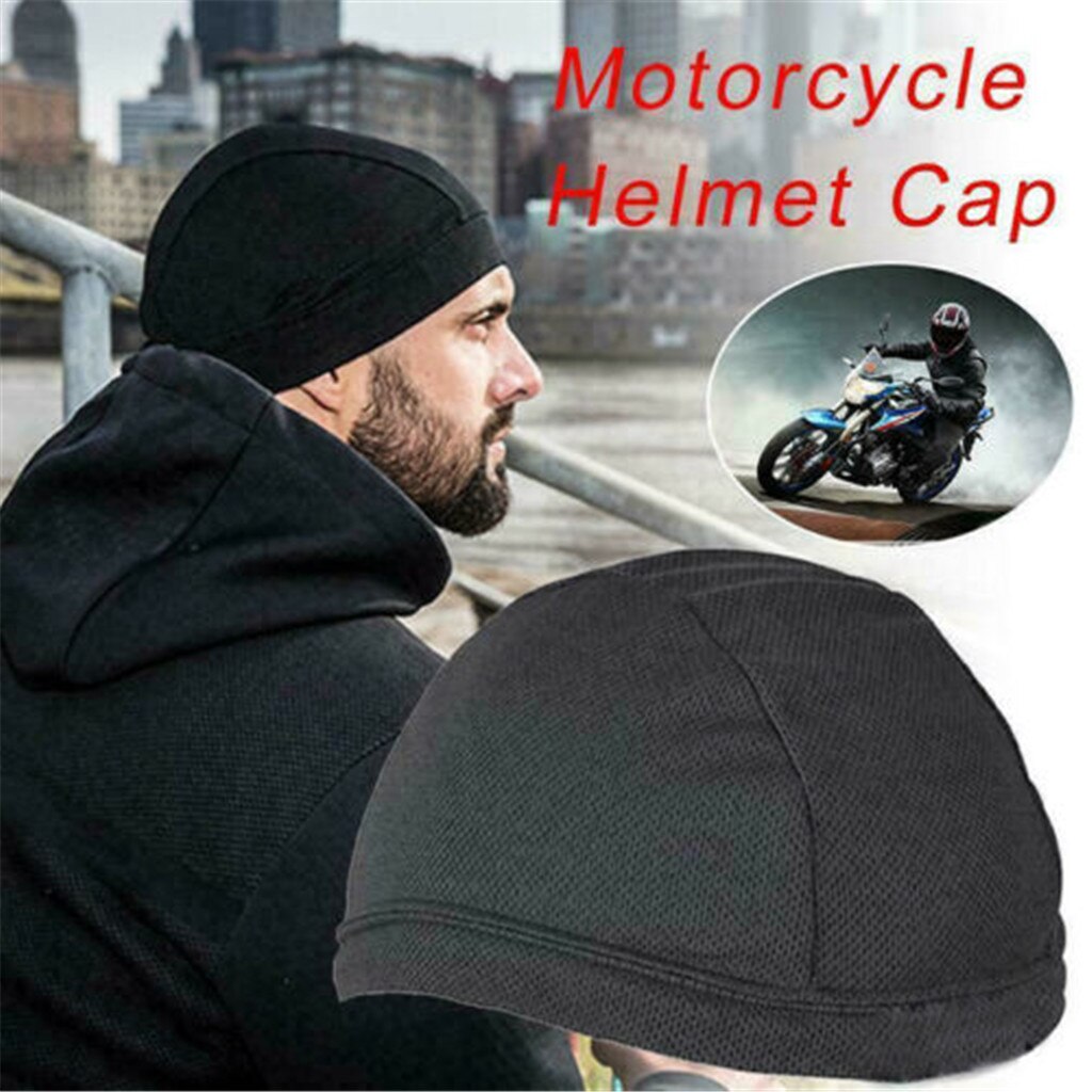 Moisture Wicking Cooling Skull Cap Inner Liner Helmet Beanie Dome Cap Sweatband Outdoor Headgear accessories